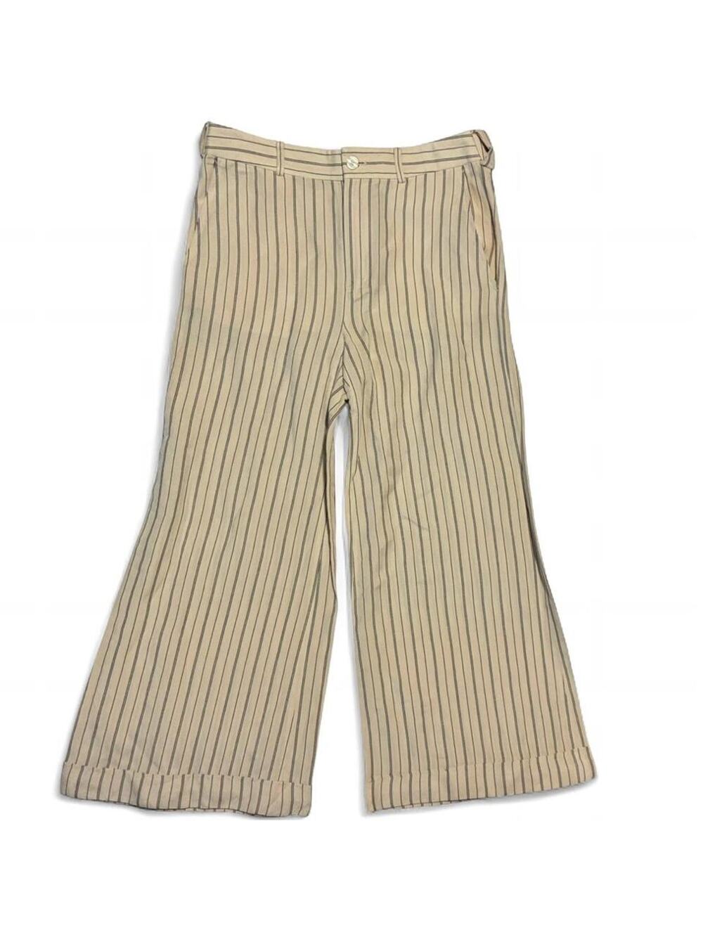 Chic linen wide leg Ralph Lauren trouser pants